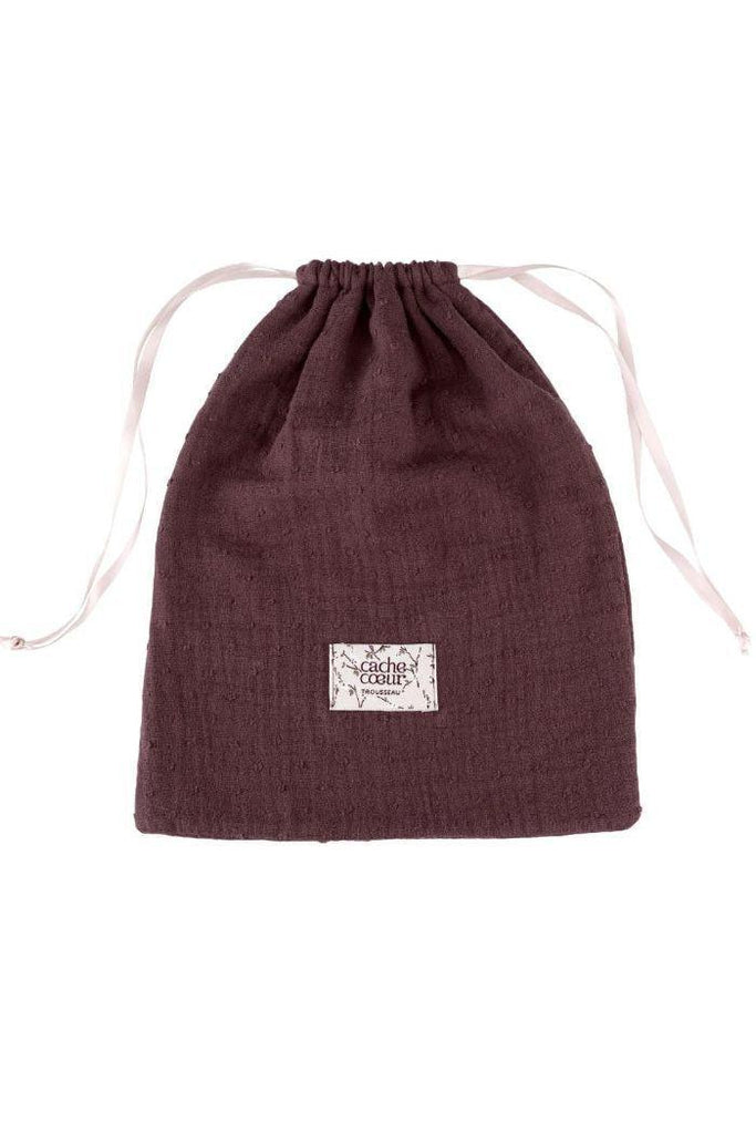 Nuisette de grossesse et d'allaitement Trousseau - Prune - Mummy Nantes