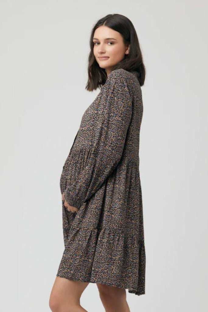 Robe de Grossesse et Allaitement Boutonnée - Mummy Nantes