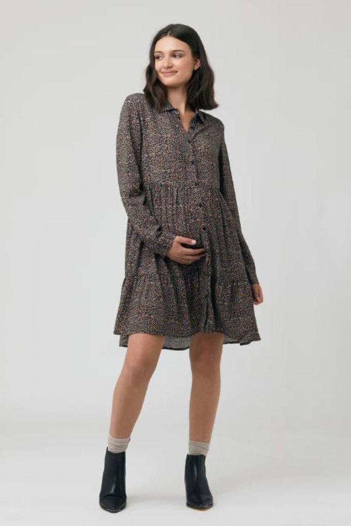 Robe de Grossesse et Allaitement Boutonnée - Mummy Nantes
