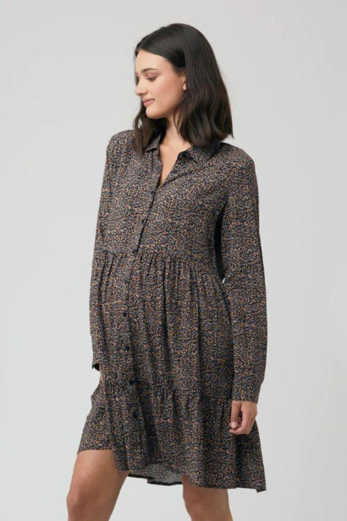 Robe de Grossesse et Allaitement Boutonnée - Mummy Nantes