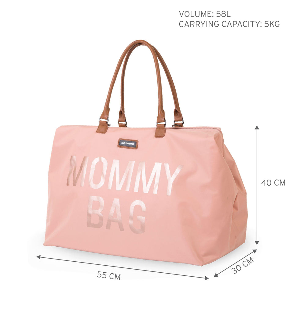 Mommy Bag Sac à Langer - Rose Cuivre - Mummy Nantes