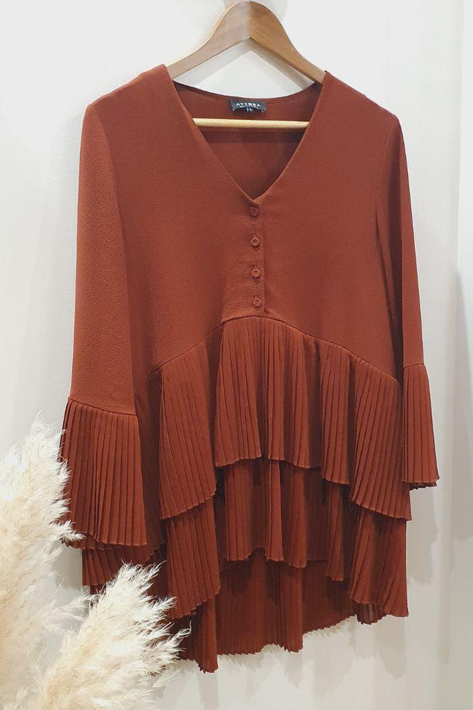 Blouse de grossesse et allaitement d'occasion - Taille 38 - Mummy Nantes