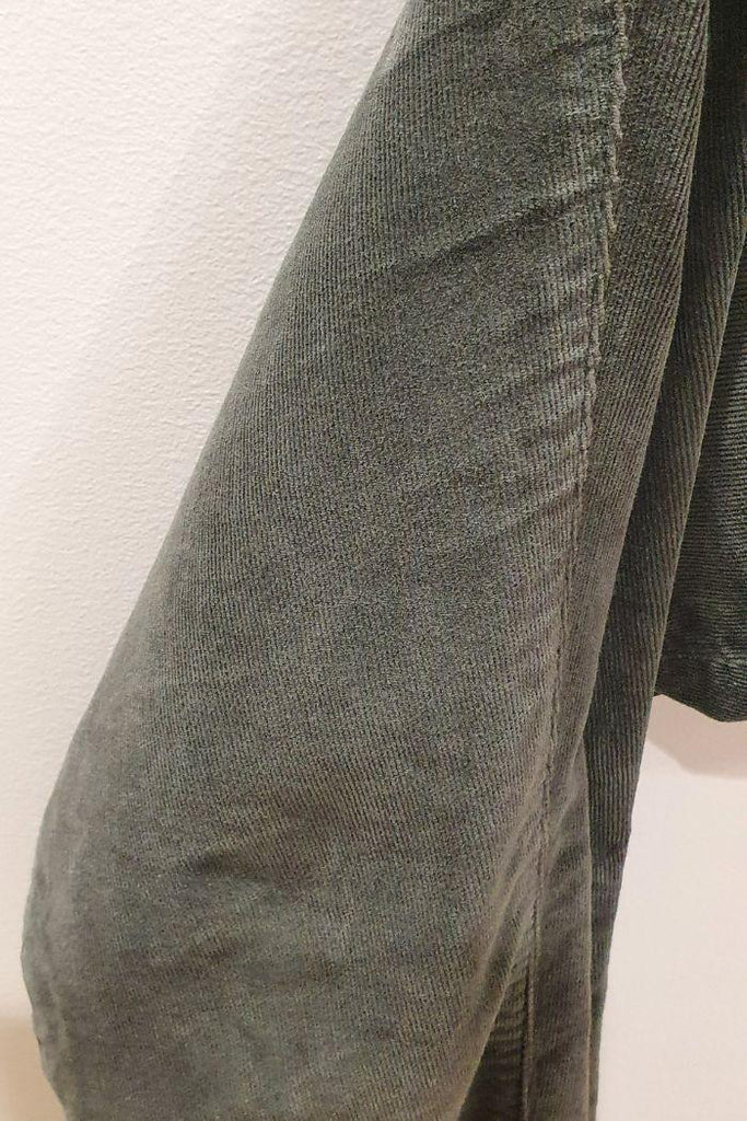 Pantalon de grossesse d'occasion en Velours Kaki - Taille 40 - Mummy Nantes