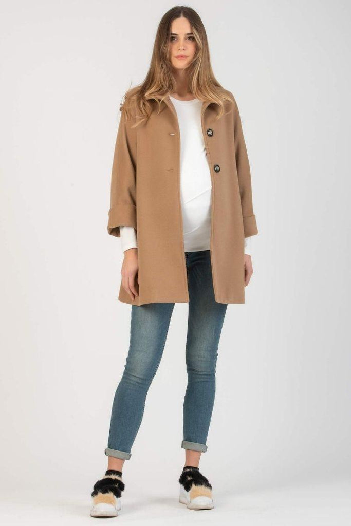 Manteau de Grossesse - Caramel - Mummy Nantes