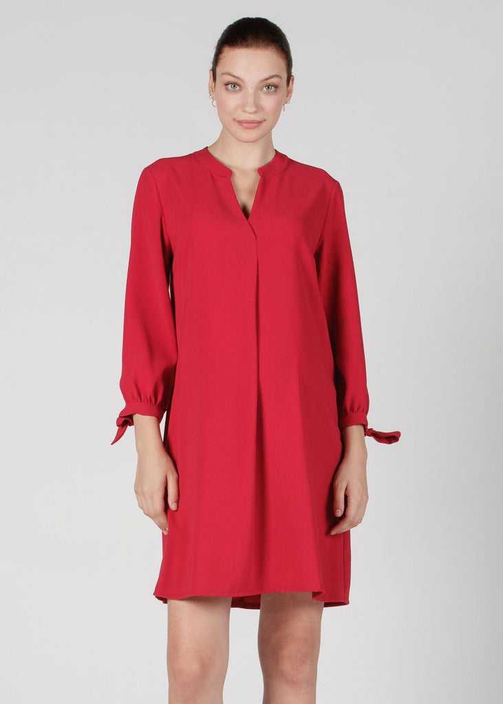 Robe de Grossesse Anna - Rouge - Mummy Nantes