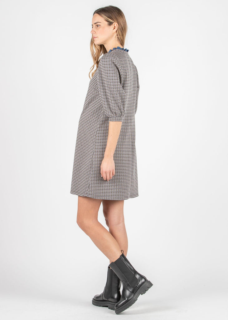 Robe de Grossesse Droite en Jacquard - Mummy Nantes