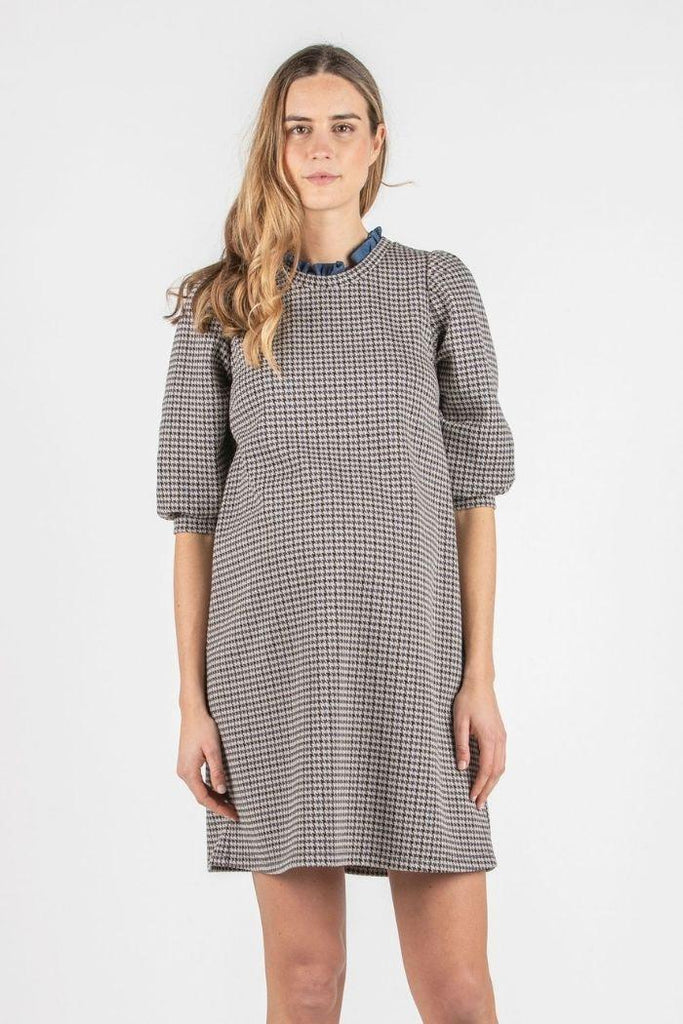 Robe de Grossesse Droite en Jacquard - Mummy Nantes