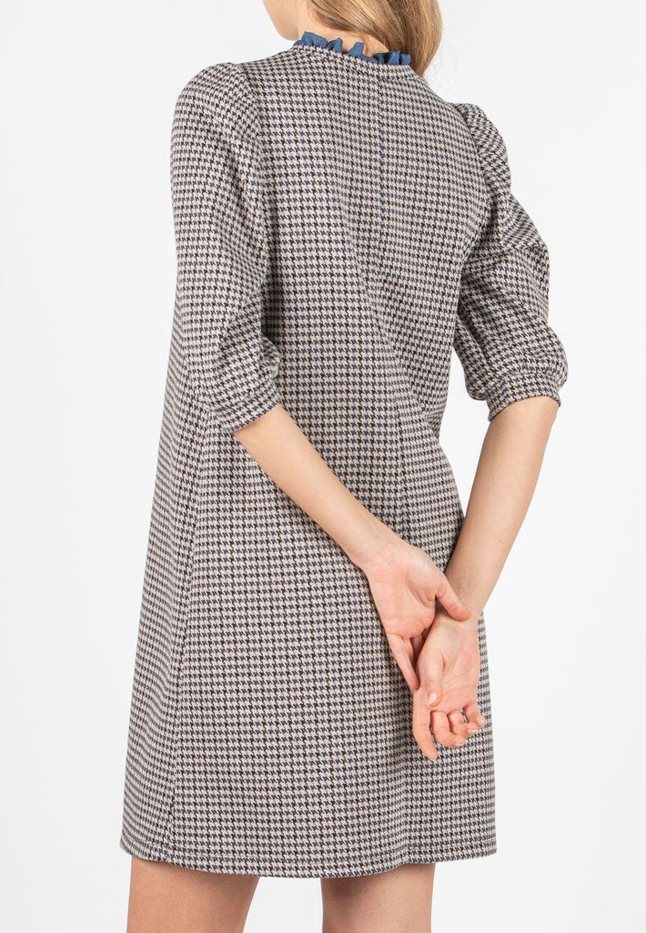 Robe de Grossesse Droite en Jacquard - Mummy Nantes