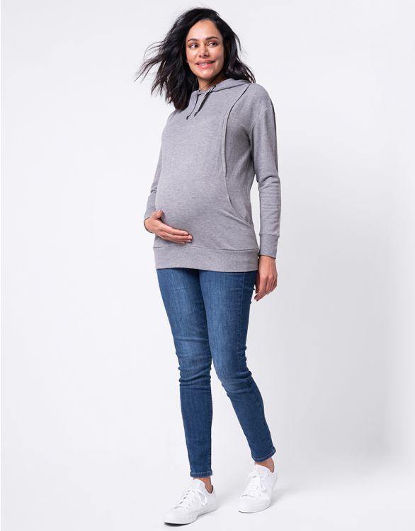 Sweat Grossesse et Allaitement - Gris - Mummy Nantes