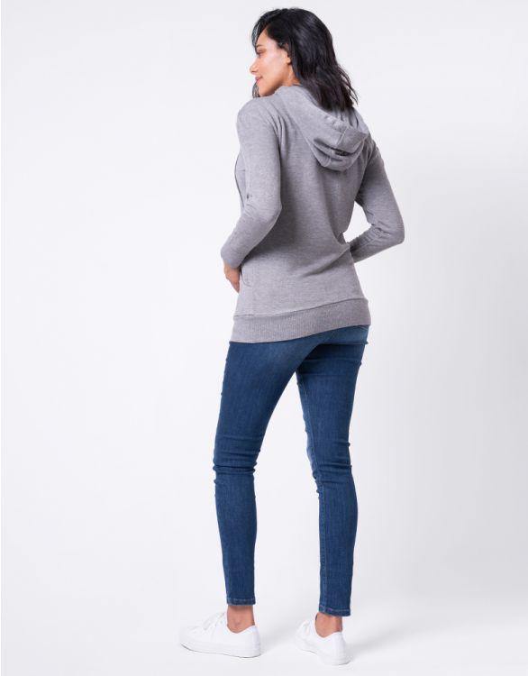Sweat Grossesse et Allaitement - Gris - Mummy Nantes