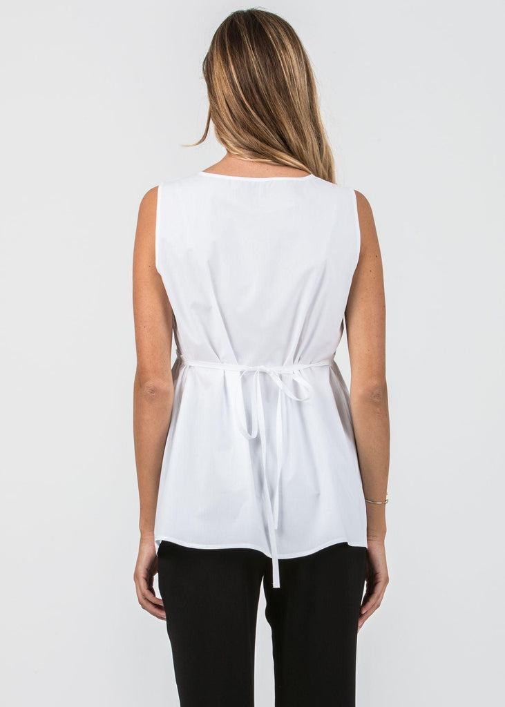 Blouse de Grossesse et Allaitement en Coton Léger - Chiara - Mummy Nantes