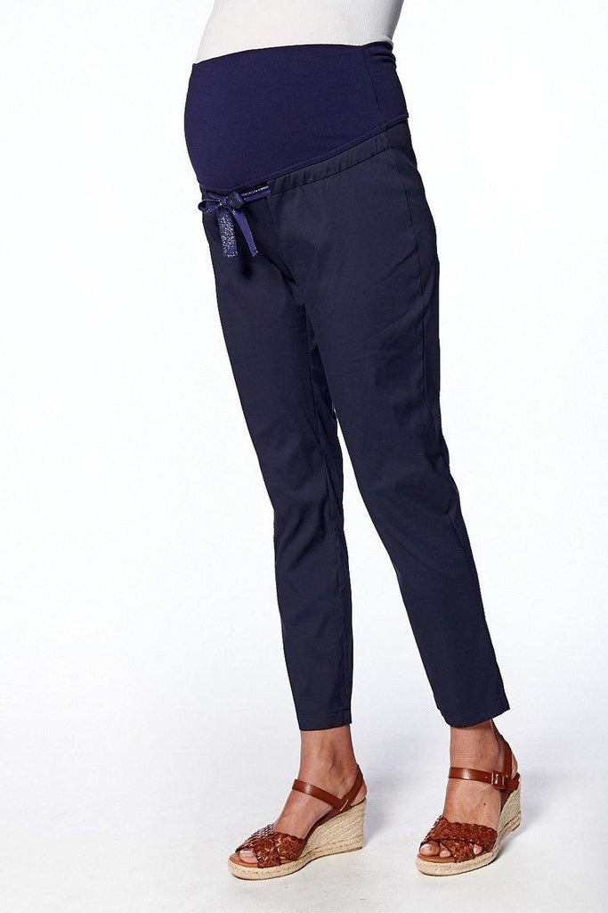 Pantalon de Grossesse 7/8 - Marine - Mummy Nantes